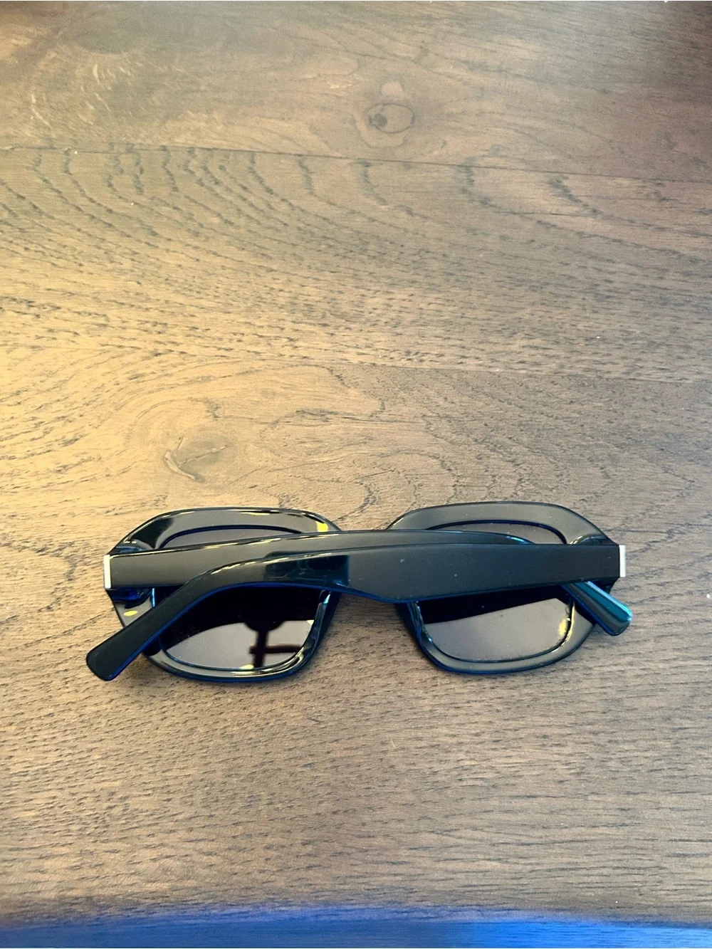 Massimo Dutti black round square sunglasses n category 3 100% UV protection